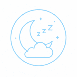 image d'un visage endormi pour évoquer les troubles du sommeil